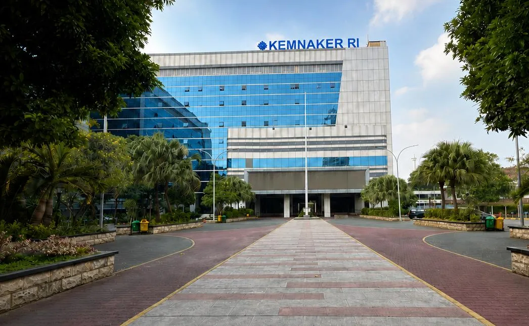 Gedung Kemnaker RI, Jl. Gatot Subroto — lokasi CGC Indonesia 2026